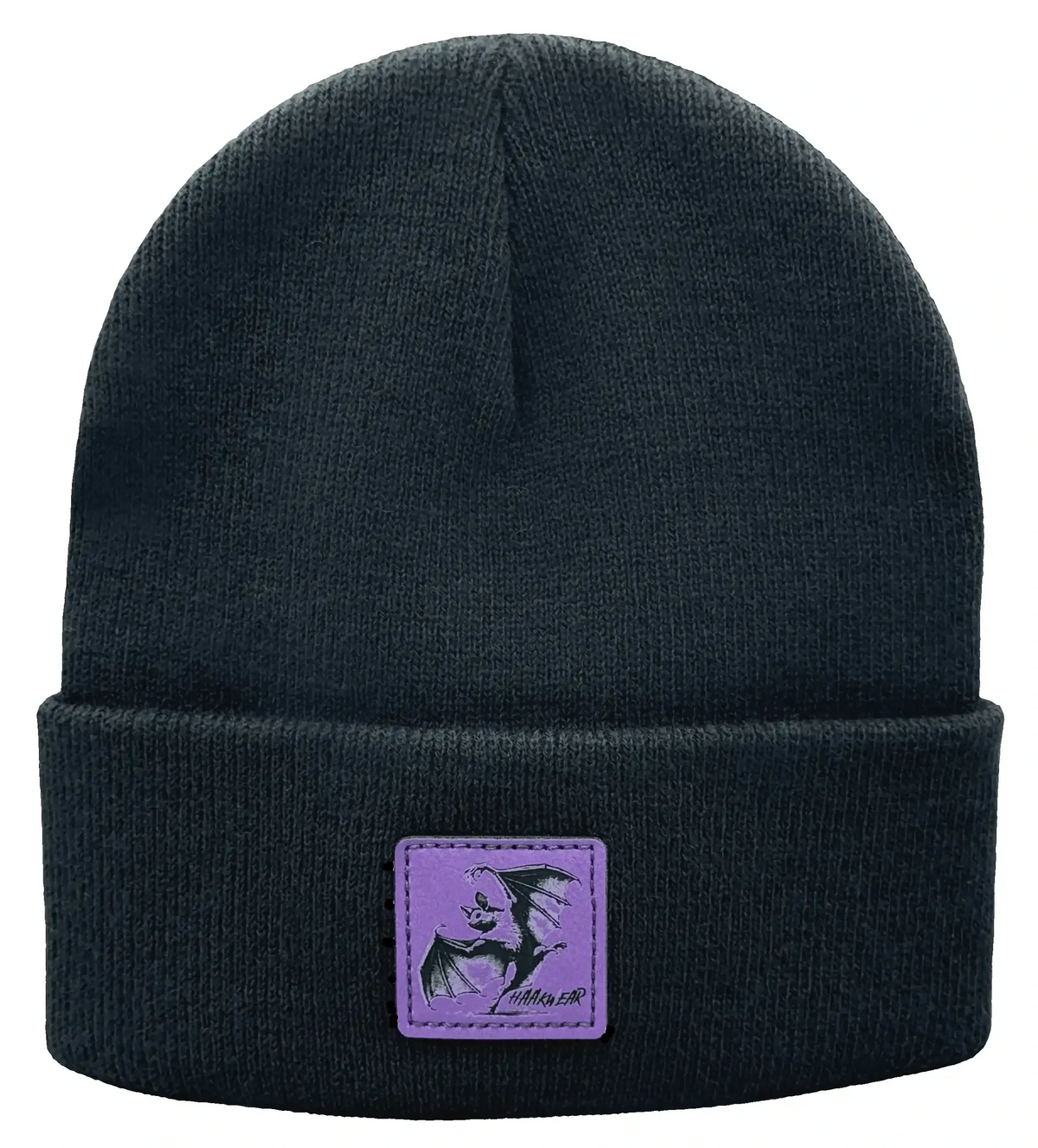 Haakwear Spooky Wings Halloween Beanie, Black