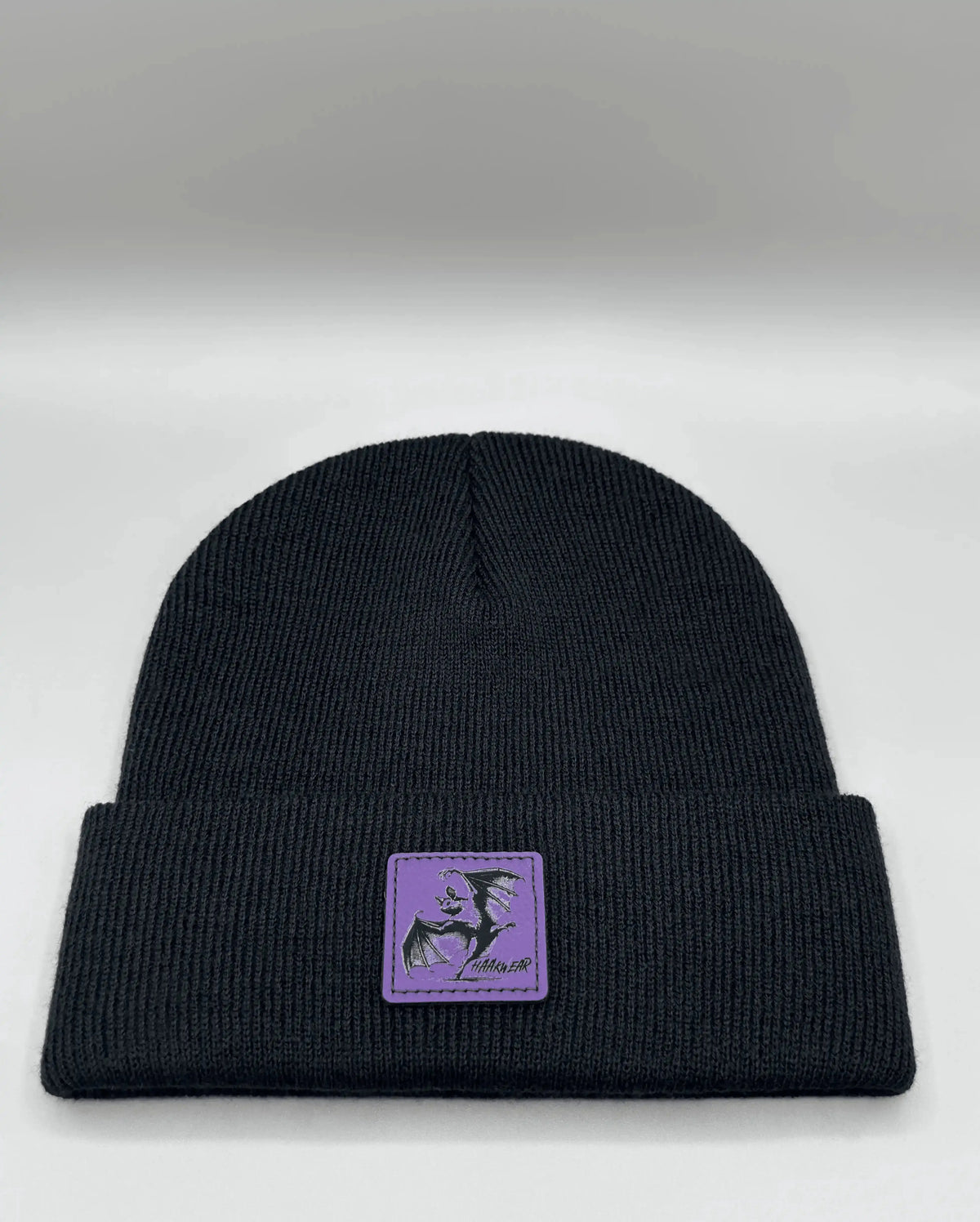 Haakwear Spooky Wings Halloween Beanie, Black