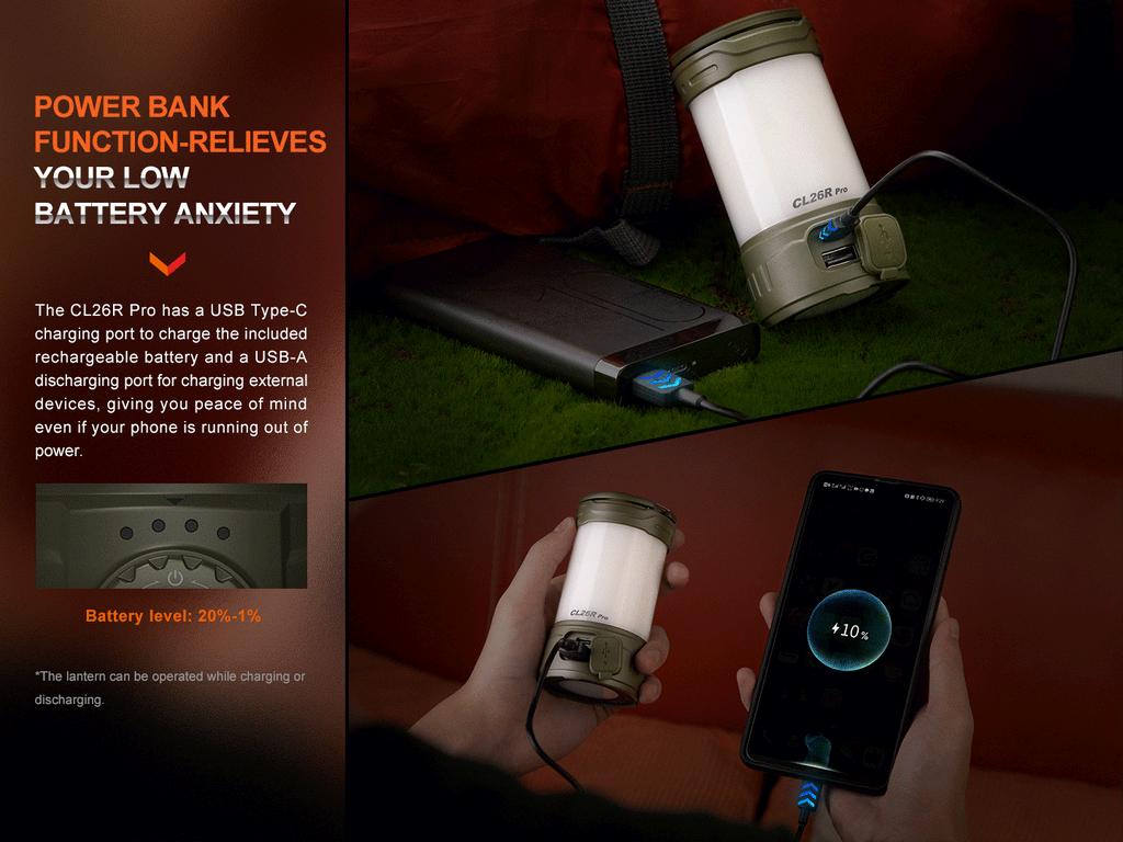 Fenix CL26R Pro Rechargeable Lantern