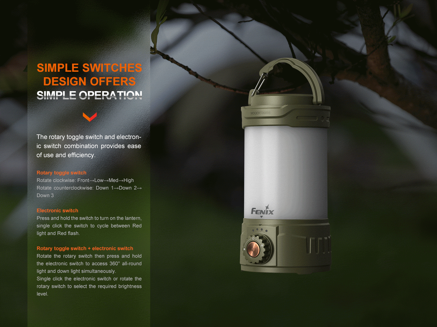 Fenix CL26R Pro Rechargeable Lantern