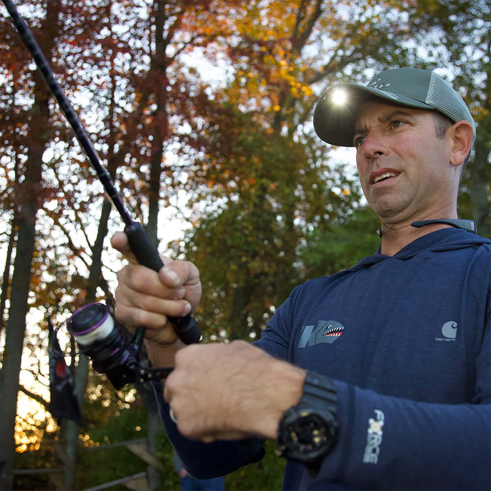 Panther Vision POWERCAP 2.0 LED Lighted Hat, Mike Iaconelli Pro Series