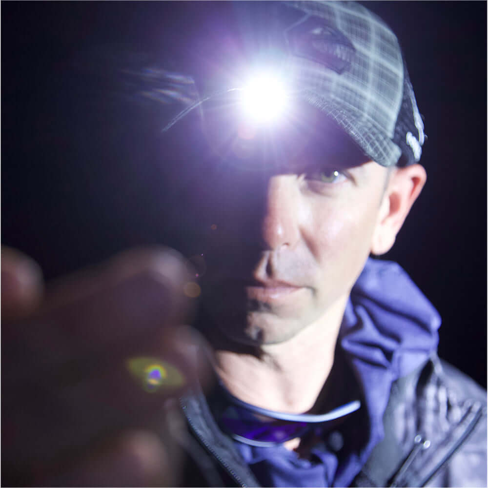 Panther Vision POWERCAP 2.0 LED Lighted Hat, Mike Iaconelli Pro Series