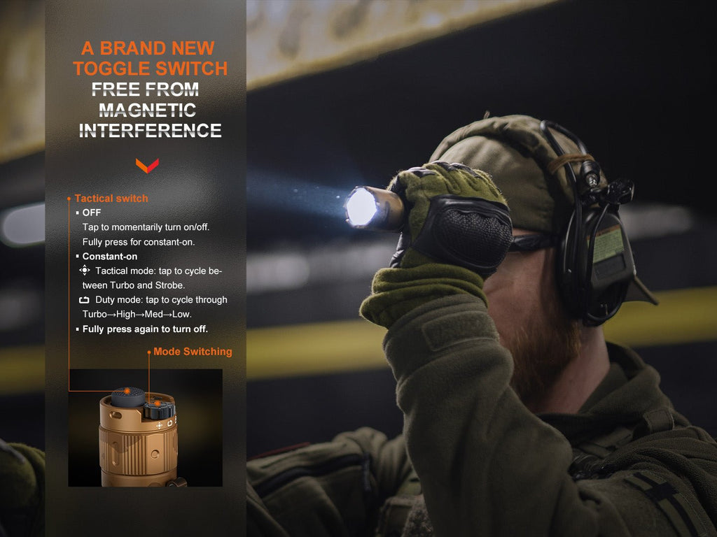 Fenix TK20R UE Tactical LED Flashlight, 2800 Lumens