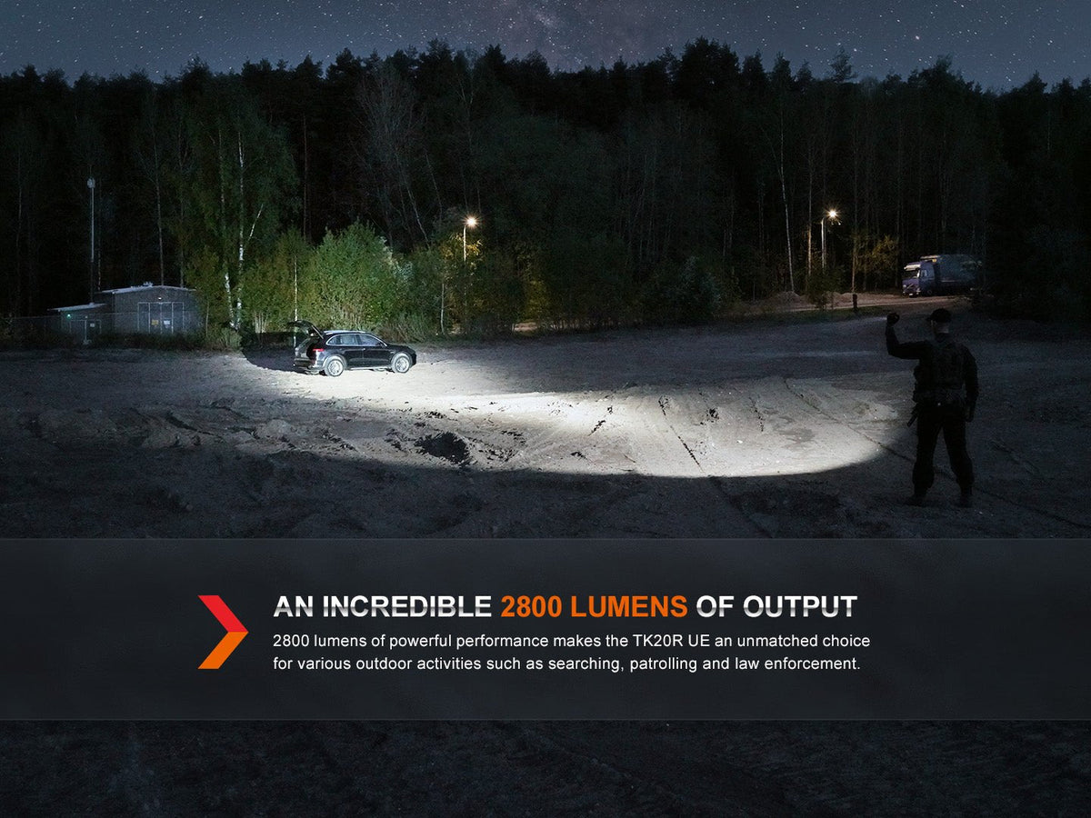 Fenix TK20R UE Tactical LED Flashlight, 2800 Lumens