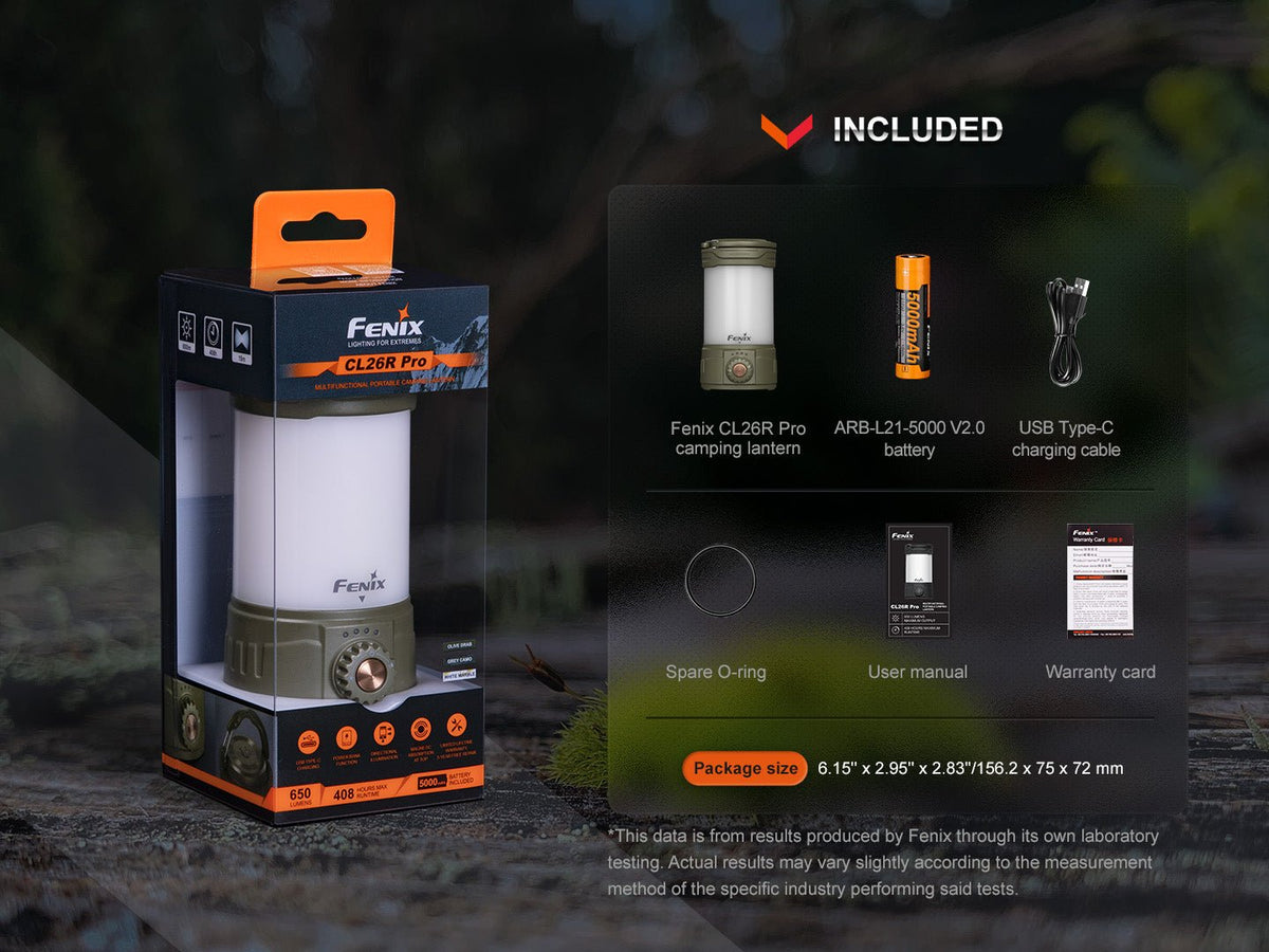 Fenix CL26R Pro Rechargeable Lantern